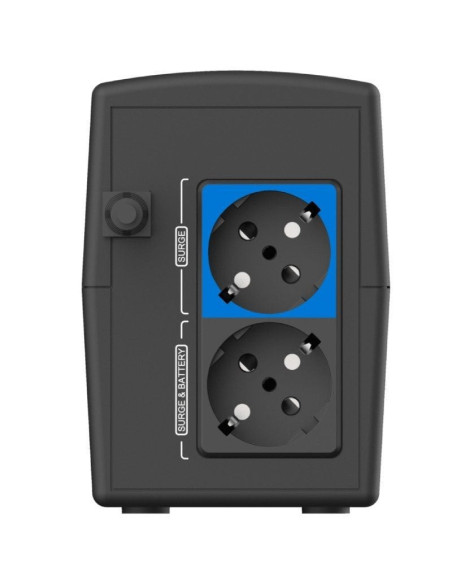 Sai línea interactiva phasak ottima 1060 va interactive/ 1060va-600w/ 2 salidas/ formato torre