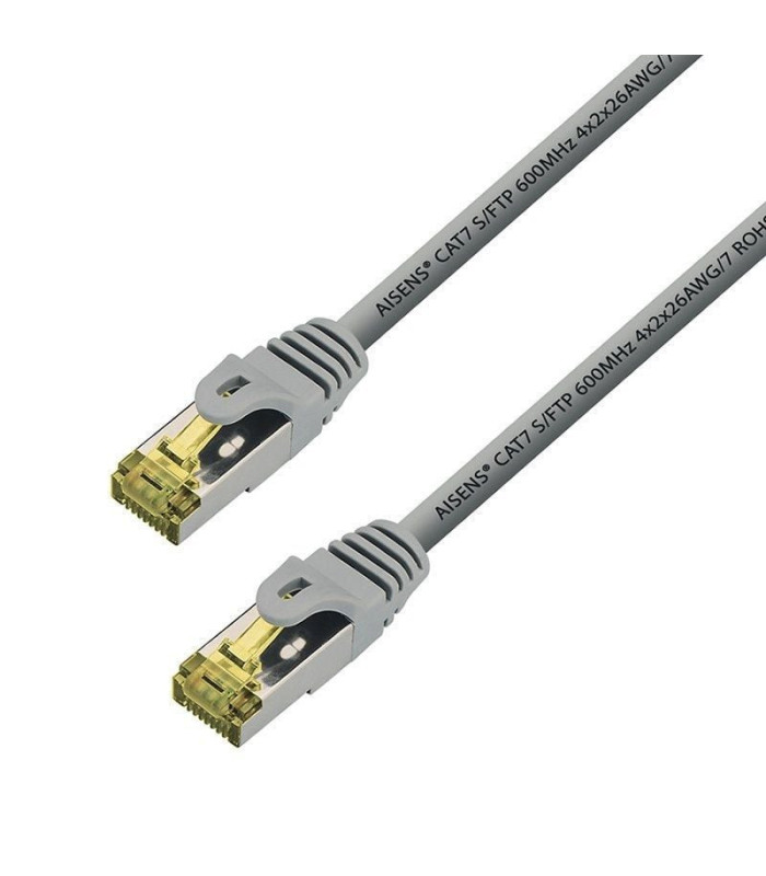Cable de red rj45 s/ftp aisens a146-0337 cat.7/ 5m/ gris