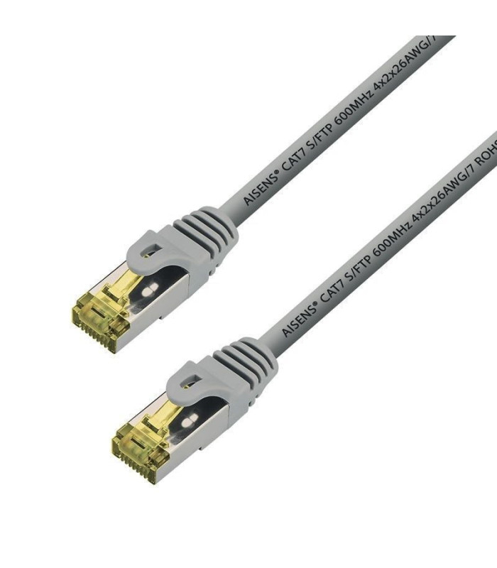 Cable de red rj45 sftp aisens a146-0339 cat.7/ 15m/ gris