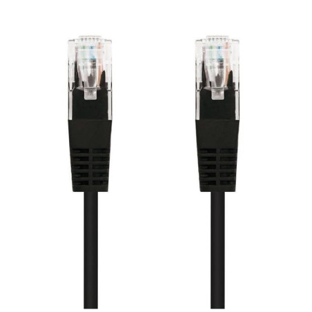 Cable de red rj45 utp nanocable 10.20.0402-bk cat.6/ 2m/ negro