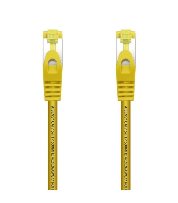 Cable de red rj45 sftp aisens a146-0473 cat.7/ 50cm/ amarillo