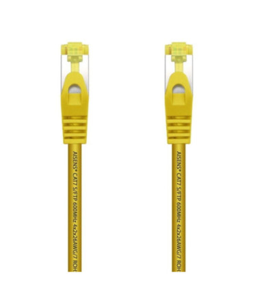 Cable de red rj45 sftp aisens a146-0473 cat.7/ 50cm/ amarillo
