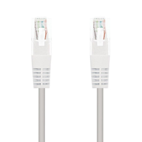 Cable de red rj45 utp nanocable 10.20.0403-w cat.6/ 3m/ blanco