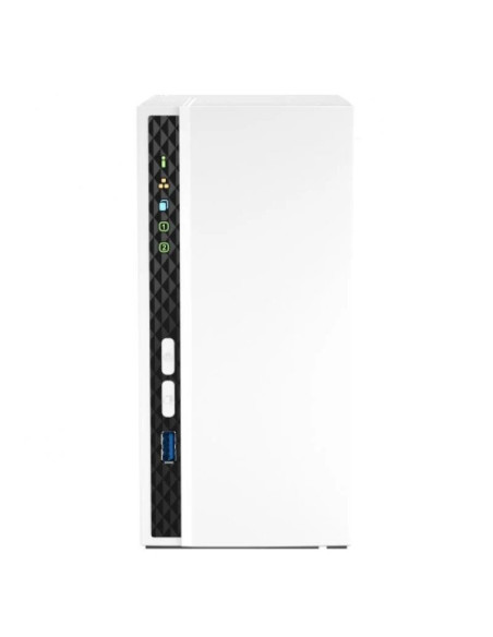 Nas qnap ts-233/ 2 bahías 3.5'- 2.5'/ 2gb ddr4/ formato torre