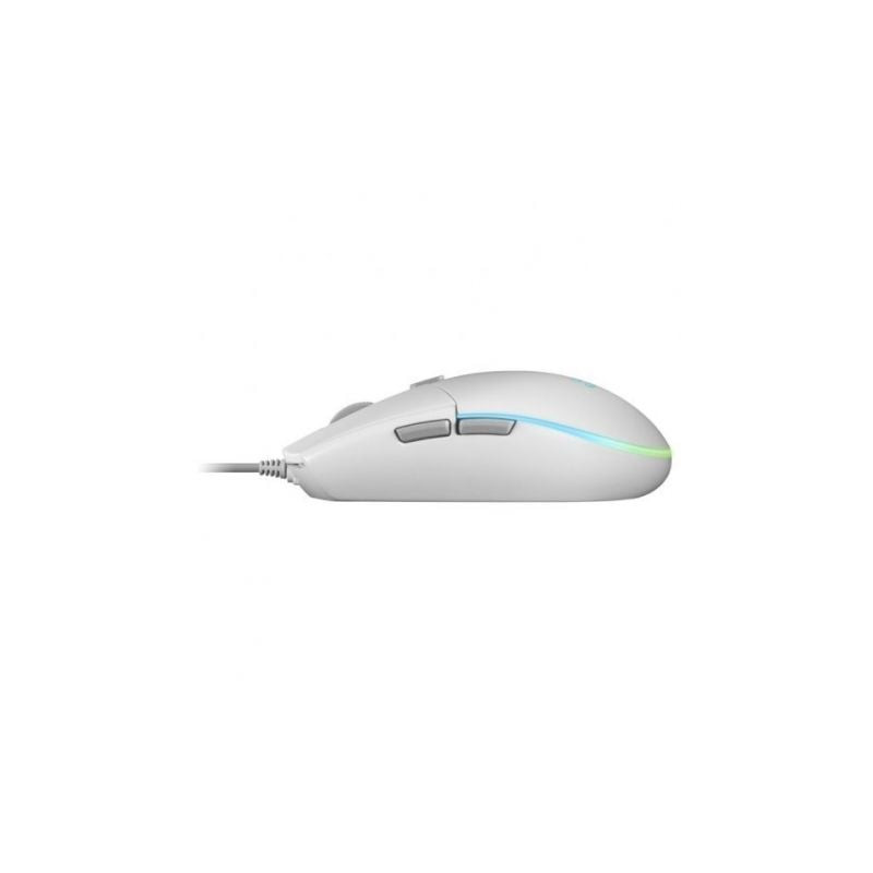 Ratón gaming mars gaming mmgw/ hasta 3200 dpi/ blanco