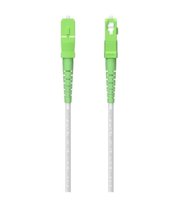 Cable de fibra óptica g657a2 3.0 9/125 smf aisens a152-0616/ lszh/ 80m/ blanco