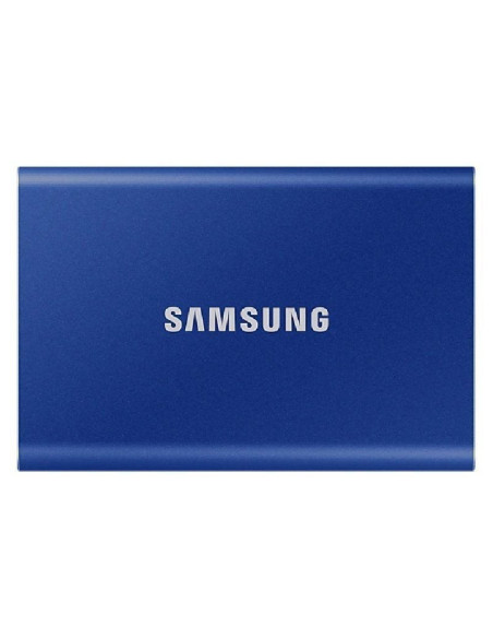 Disco externo ssd samsung portable t7 1tb/ usb 3.2/ azul