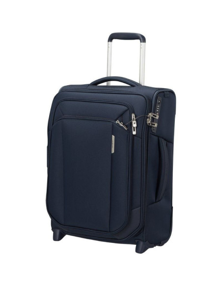 Maleta de cabina samsonite respark upright expansible 55cm/ 55x40x27cm/ 2 ruedas/ azul medianoche