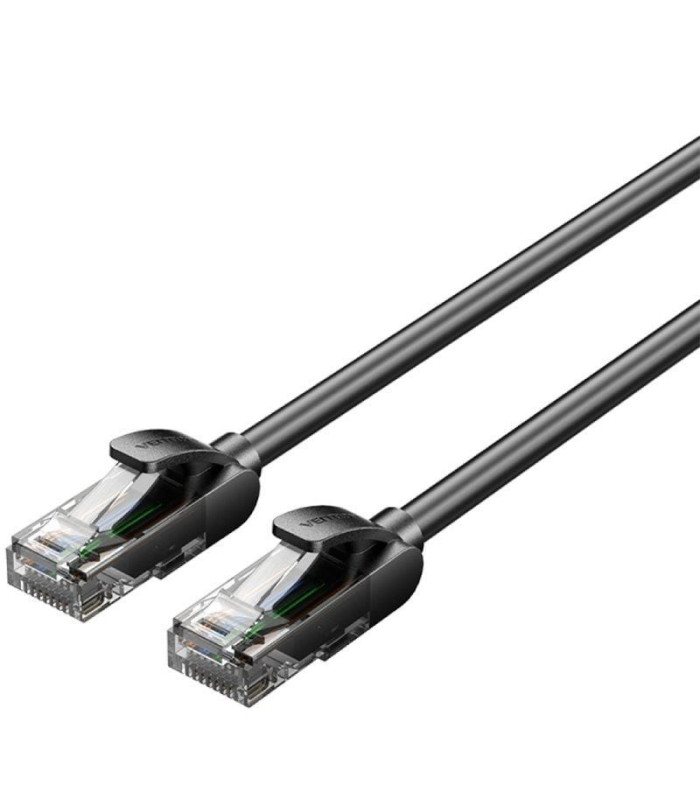 Cable de red rj45 utp vention iabbk cat.5e/ 8m/ negro