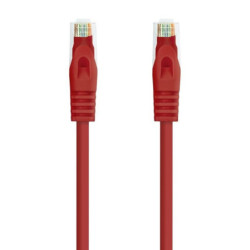 Cable de red rj45 utp nanocable 10.20.1800-l25-r cat.6a/ lszh/ 25cm/ rojo