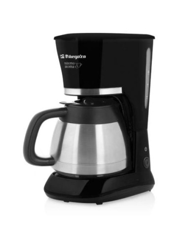 Cafetera de goteo orbegozo cg 5012/ 10-12 tazas/ negra