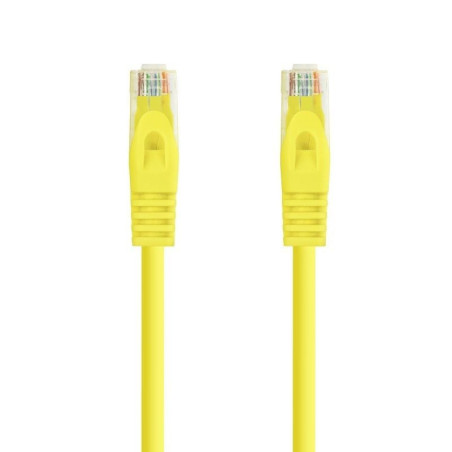 Cable de red rj45 utp nanocable 10.20.1800-l25-y cat.6a/ lszh/ 25cm/ amarillo