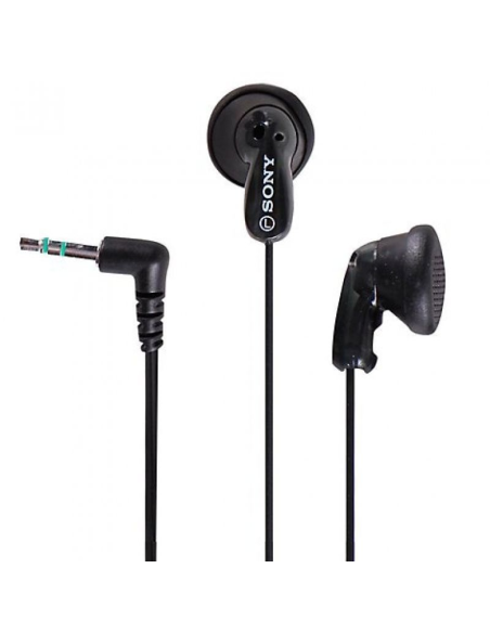 Auriculares intrauditivos sony mdr-e9lp/ jack 3.5/ negros