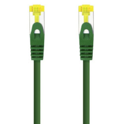 Cable de red rj45 sftp nanocable 10.20.1900-l25-gr cat.6a/ lszh/ 25cm/ verde