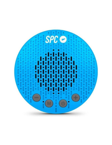Altavoz con bluetooth spc bt splash 2/ 5w/ 1.0/ azul