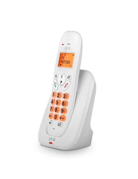 Teléfono inalámbrico spc kairo/ blanco