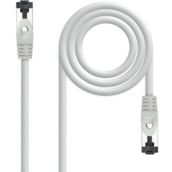 Cable de red rj45 sstp nanocable 10.20.2000-l30 cat.8.1/ 30cm/ gris
