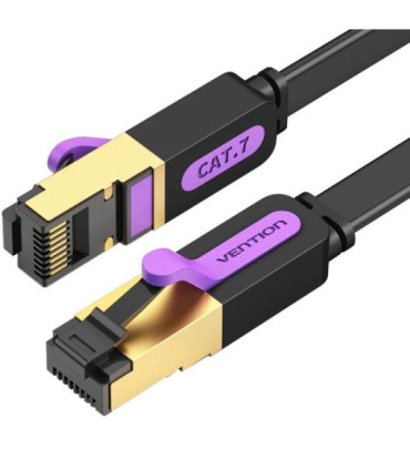 Cable de red rj45 sftp vention icdbi cat.7/ 3m/ negro