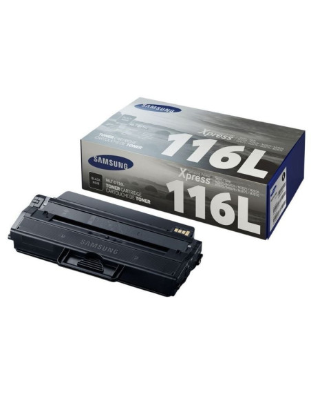 Tóner original samsung mlt-d116l alta capacidad/ negro