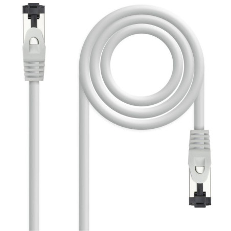 Cable de red rj45 sstp nanocable 10.20.2015 cat.8.1/ 15m/ gris