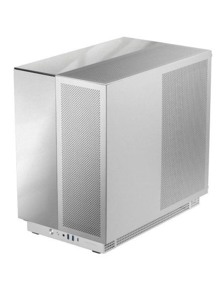 Caja gaming torre mars gaming mc-nova3/ blanca y plateada