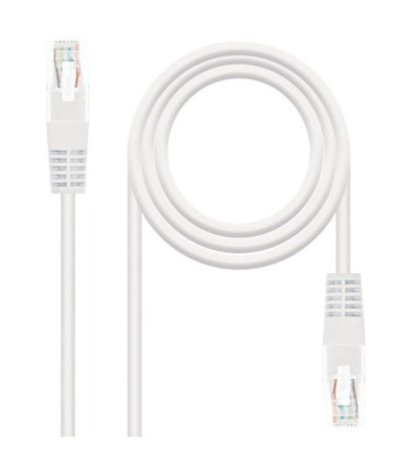 Cable de red rj45 utp nanocable 10.20.0400-l30 cat.6/ 30cm/ blanco