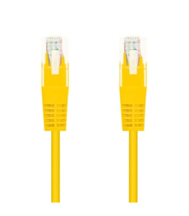 Cable de red rj45 utp nanocable 10.20.0400-y cat.6/ 50cm/ amarillo