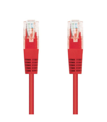 Cable de red rj45 utp nanocable 10.20.0401-r cat.6/ 1m/ rojo