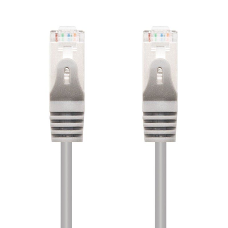 Cable de red rj45 ftp nanocable 10.20.0810 cat.6/ 10m/ gris