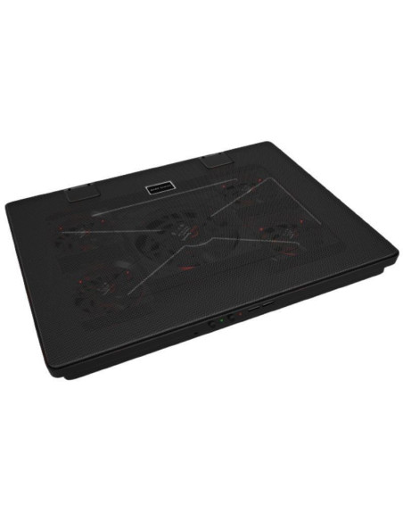 Soporte refrigerante mars gaming mnbc2 para portátiles hasta 17.3'/ iluminación led