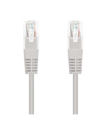 Cable de red rj45 utp nanocable 10.20.0425 cat.6/ 25m/ gris
