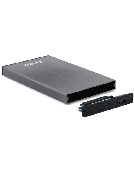 Caja externa para disco duro de 2.5' tooq tqe-2527g/ usb 3.1