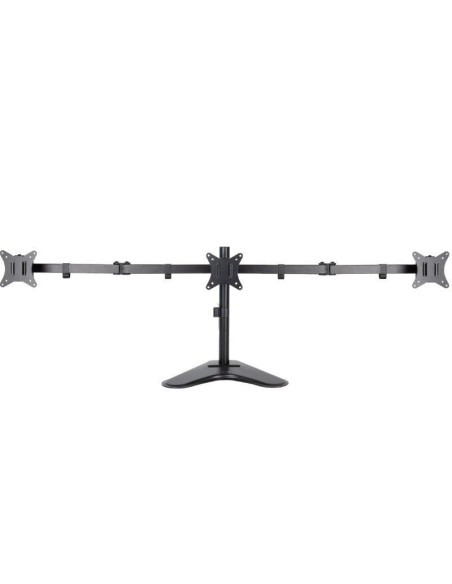 Soporte para 3 monitores tooq db1704tn-b/ hasta 7kg