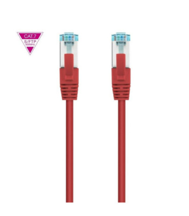 Cable de red rj45 sftp nanocable 10.20.1701-r cat.7/ 1m/ rojo