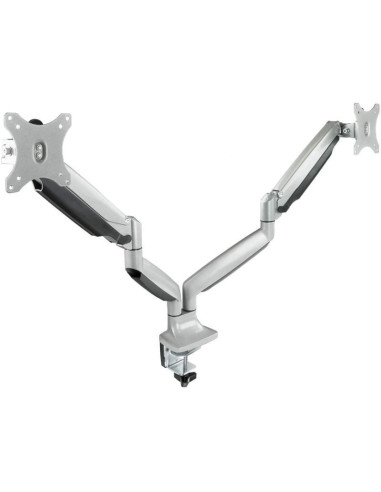 Soporte para 2 monitores tooq db3132tnr-s/ hasta 9kg