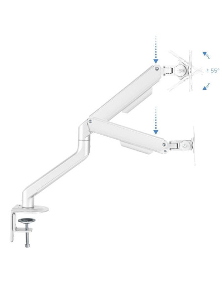 Soporte para monitor tooq db4032tnr-w/ hasta 9kg