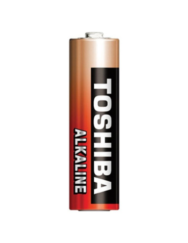 Pack de 4 pilas aa toshiba alkaline lr6/ 1.5v/ alcalinas
