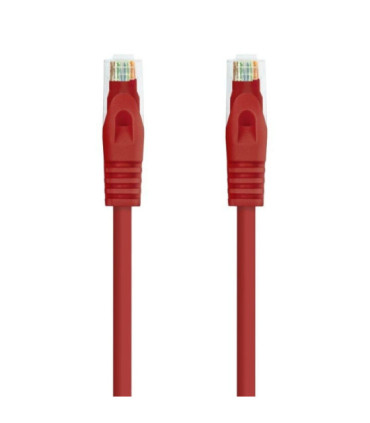 Cable de red rj45 utp nanocable 10.20.1800-l25-r cat.6a/ lszh/ 25cm/ rojo