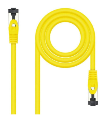 Cable de red rj45 sstp nanocable 10.20.2000-l25-y cat.8.1/ 25cm/ amarillo