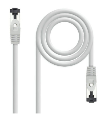 Cable de red rj45 sstp nanocable 10.20.2001 cat.8.1/ 1m/ gris