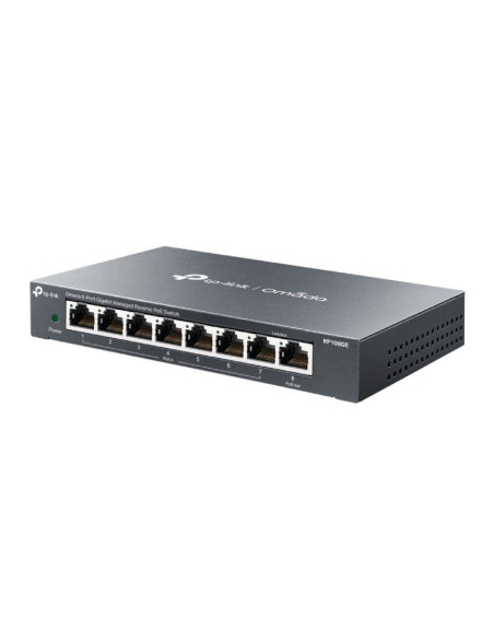 Switch tp-link tl-rp108ge 8 puertos/ rj-45 10/100/1000 poe
