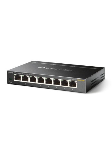 Switch tp-link easy smart tl-sg108e 8 puertos/ rj-45 10/100/1000