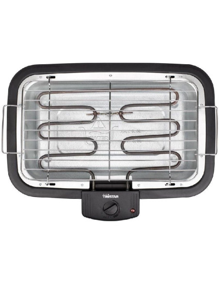 Barbacoa eléctrica tristar bq-2813/ 2000w/ tamaño 380*220mm