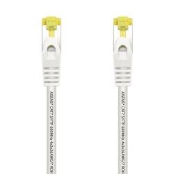 Cable de Red RJ45 SFTP Aisens A146-0489 Cat.7/ 50cm/ Blanco