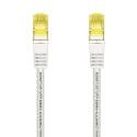 Cable de Red RJ45 SFTP Aisens A146-0489 Cat.7/ 50cm/ Blanco