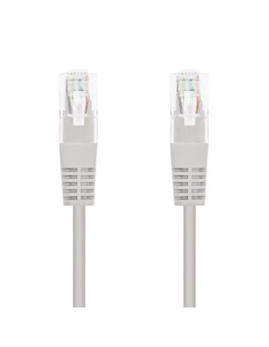 Cable de red rj45 utp nanocable 10.20.1300 cat.6/ 50cm/ gris