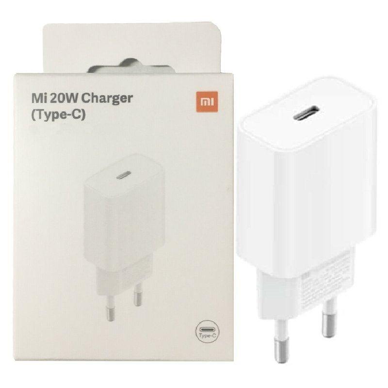 Cargador de Pared Xiaomi Mi 20W Charger (Type-C)/ 1xUSB Tipo-C/ 20W