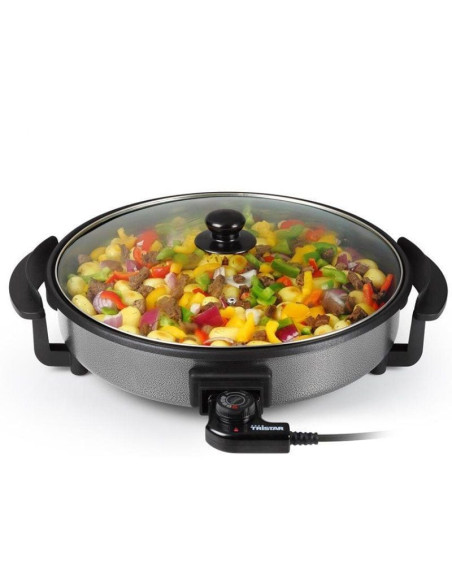 Paellera eléctrica tristar pz-2963 multifunción/ ø30cm/ 1500w