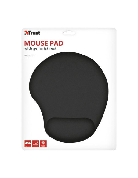Alfombrilla ergonómica trust 16977/ 16 x 205 x 236mm
