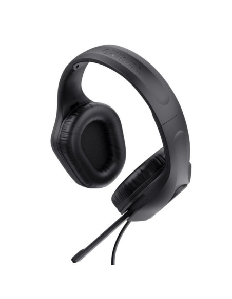 Auriculares gaming con micrófono trust gaming gxt 416 zirox/ jack 3.5/usb negros